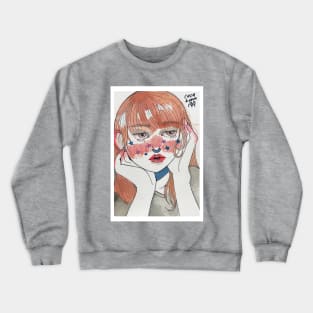 cacaboom girl Crewneck Sweatshirt